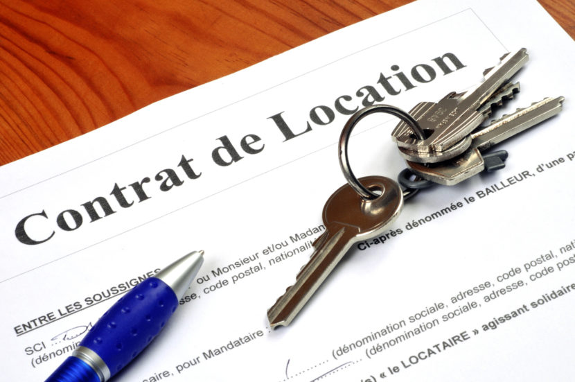 contrat de location à Paris