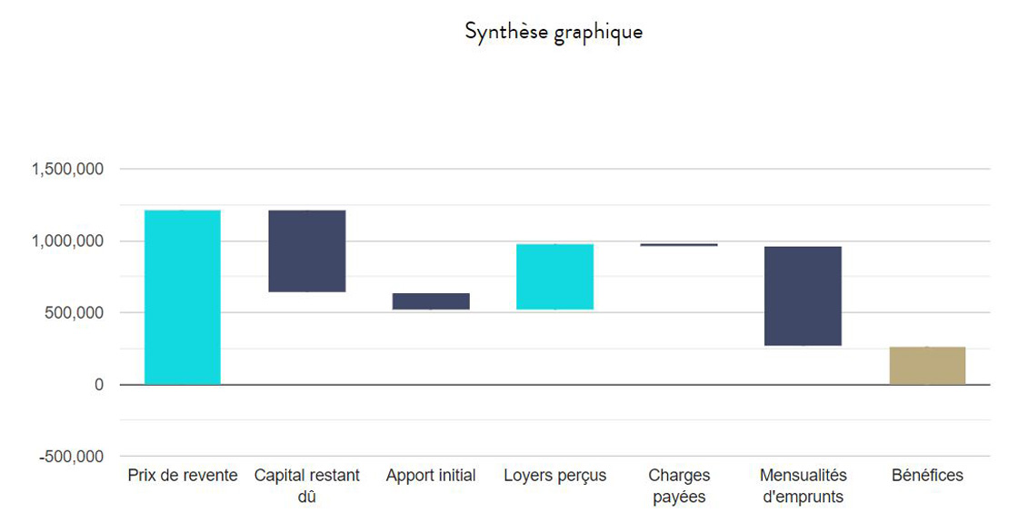 Synthèse graphique investissement